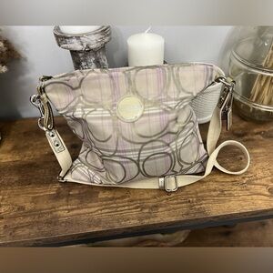 Coach signature Tartan plaid